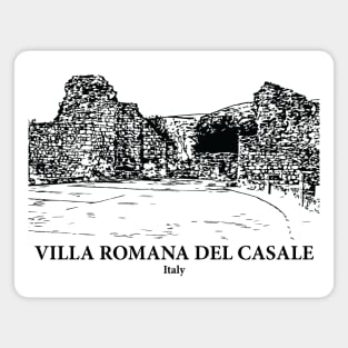 Villa Romana del Casale - Italy Magnet